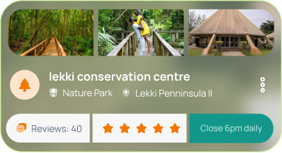 Lekki conservation centre business card